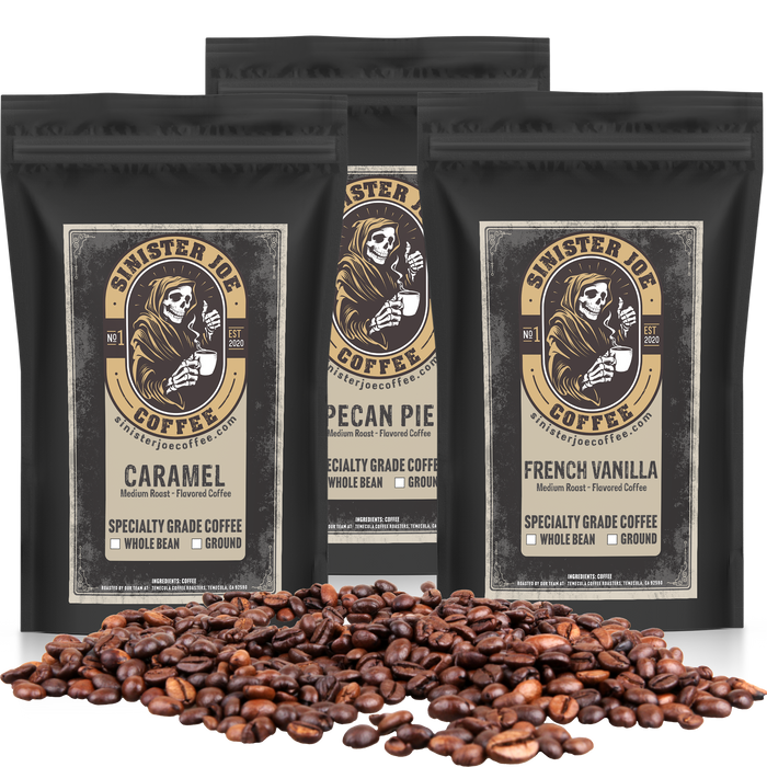A burst of flavor awaits: Explore our diverse selection of flavored coffees